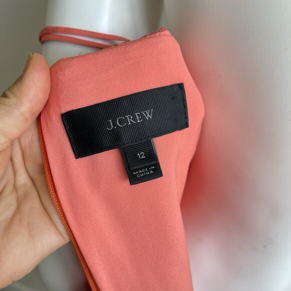 J. Crew Daisy Lace Fit & Flare Cocktail Party Midi Dress Size 12 Resort - Picture 9 of 16